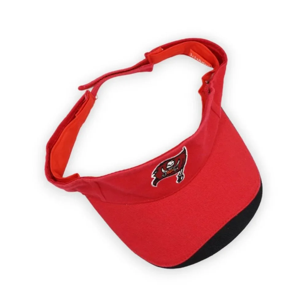 Tampa Bay Buccaneers Visor Hat Football Embroidered Adjustable‎